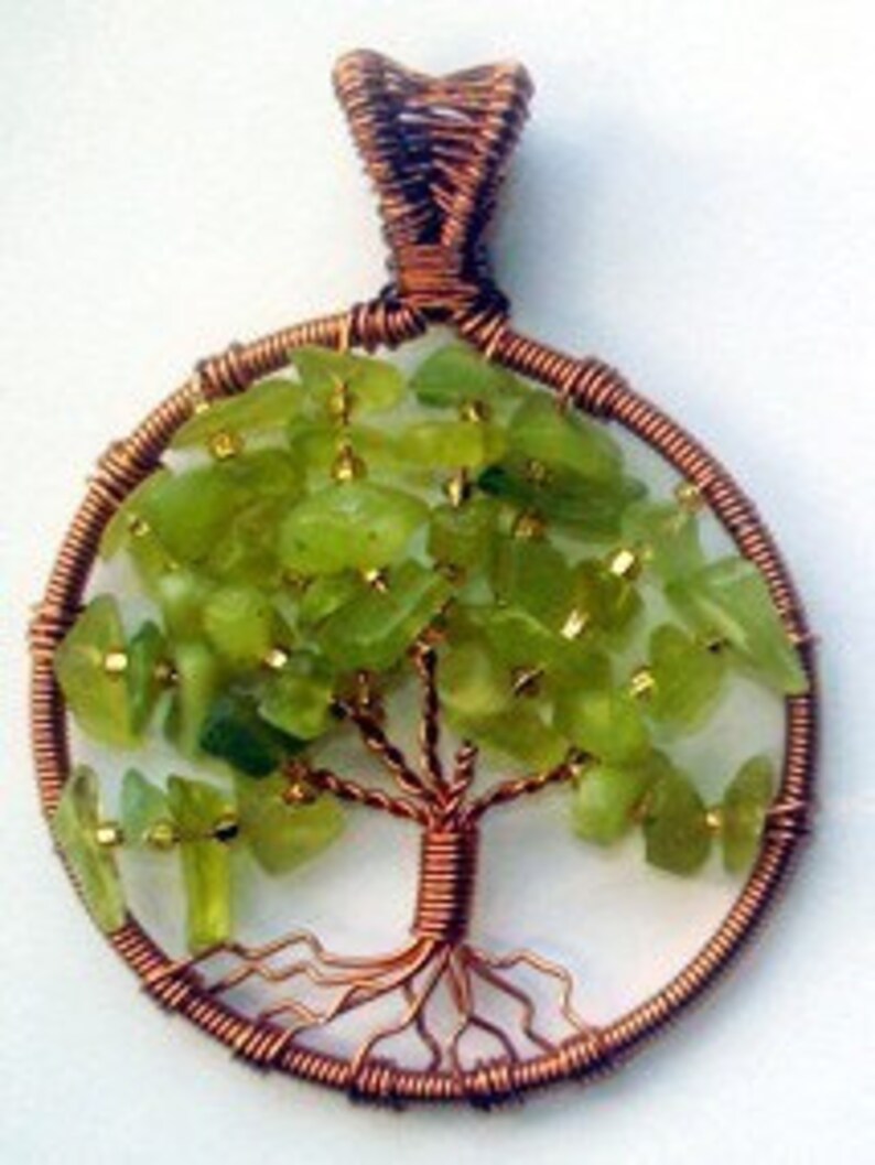 Tree of Life Pendant Tutorial Etsy