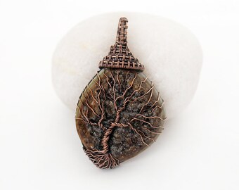 Pendentif arbre de vie avec bélière enveloppée - fichier PDF