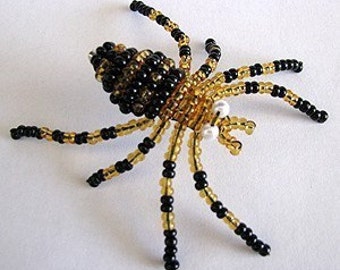 3-D Beaded Spider - Tutorial