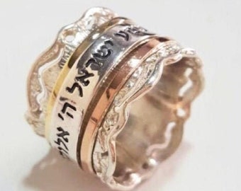 Beautiful Romantic Spinner Rings For Women Personalized Ring Etsy