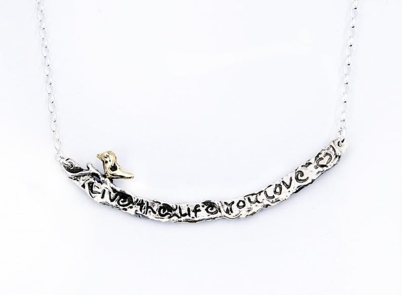 Necklace Live the Life you Love46 USD