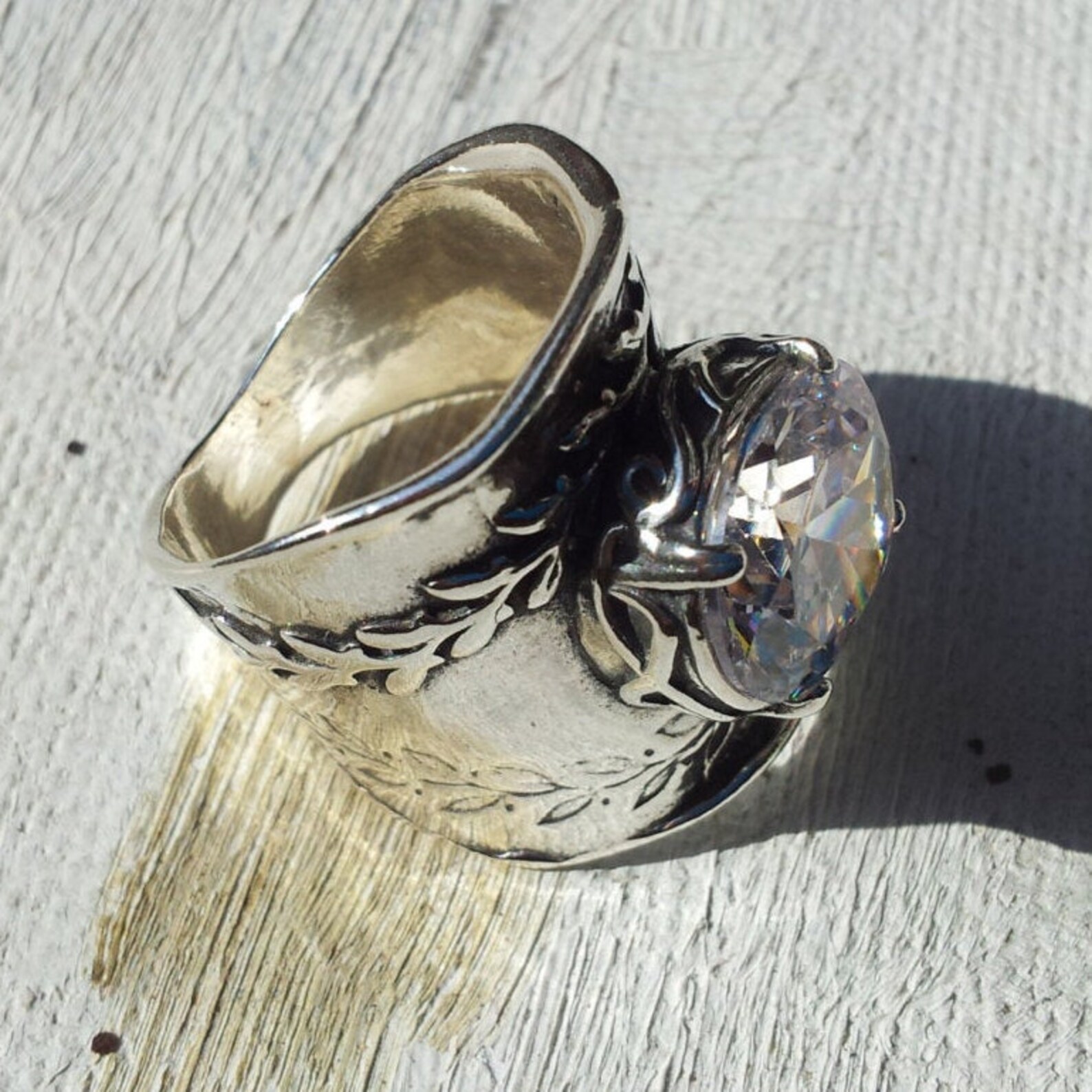 Ring for woman / hippie ring / sterling silver ring for women Etsy