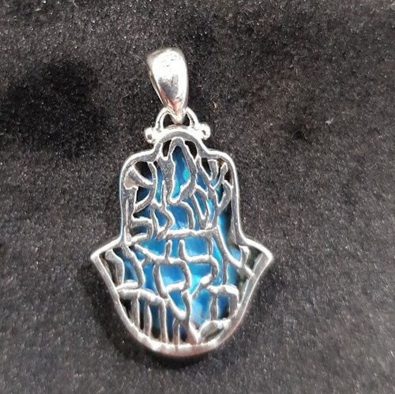 sterling silver hamsa