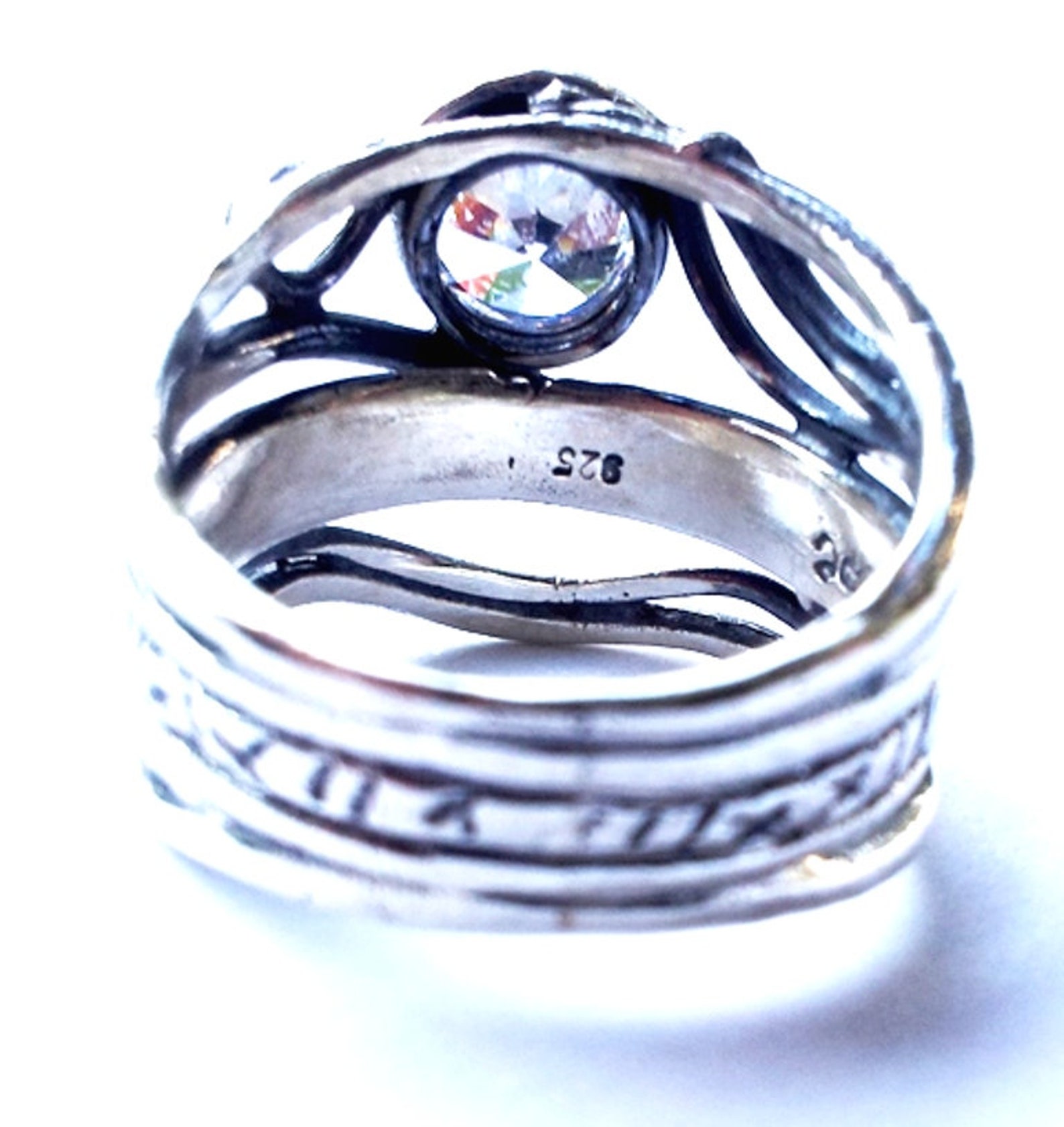 Silver Rings for Women / Hippie Ring / Silver Ring for Woman Etsy Israel