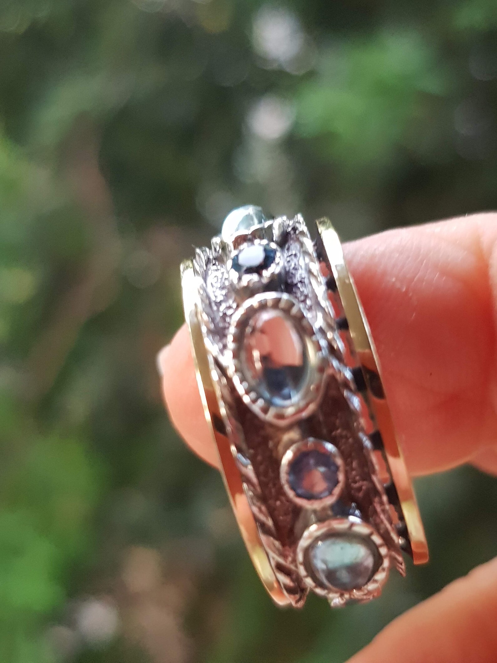 Bluenoemi Spinner Ring for Woman / Spinner Rings for Women Etsy