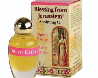 Koningin Esther geur huile desther oil königin esther zalfolie esther huiles et résines rituelles. Rituelle öle & harze1 Heilige Land