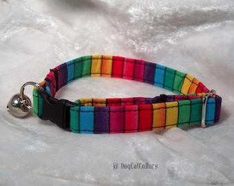 Cat Collar Candy Stripes