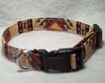Southwest Dog Collar or Cat Collar
