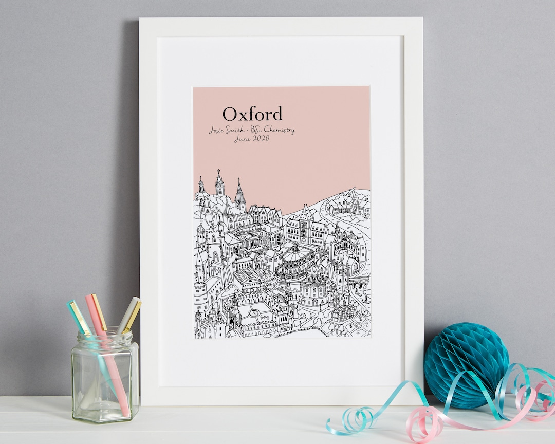 Personalised Oxford Graduation Gift | Oxford University Graduation