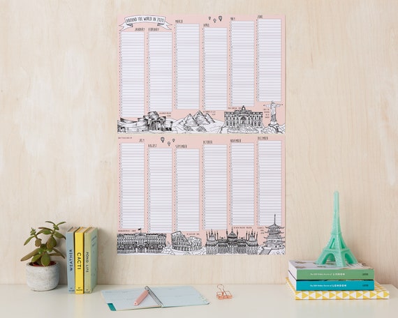 Calendar Wall Chart