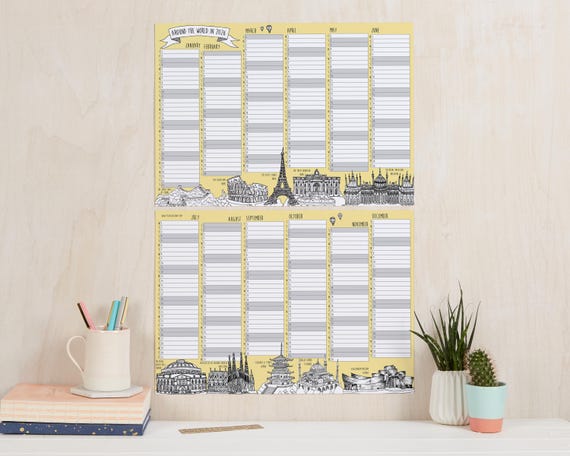 2026 Whole Year Wall Planner | 2026 Wall Chart | 2026 Calendar | Unique Christmas Gift | Year Planner | 2026 Year Planner | 2026 Schedule