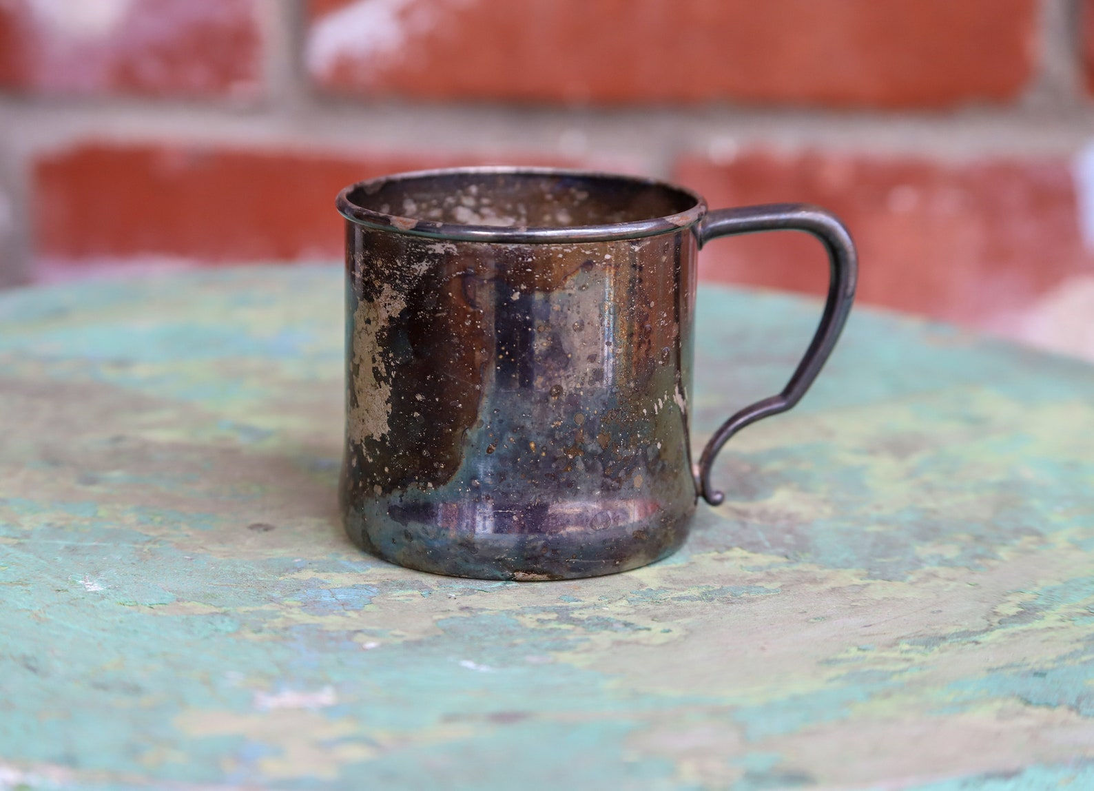 Tudor Silver Plate Baby Cup Oneida Community Etsy