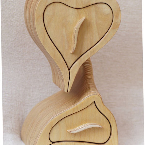 Heart Bandsaw Box Etsy