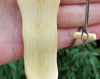 Cherry Tribe wooden pendant