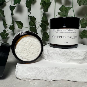 Pure Whipped Tallow — One ingredient - Organic Grass-Fed Beef Suet
