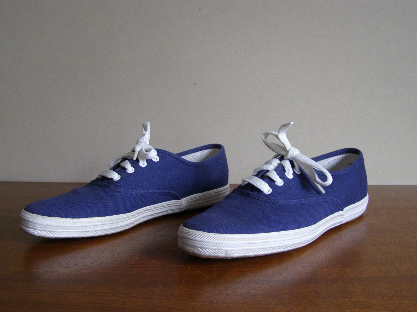 Vintage KEDS Sneakers NAVY BLUE Womens Size 6 or 6.5 Etsy