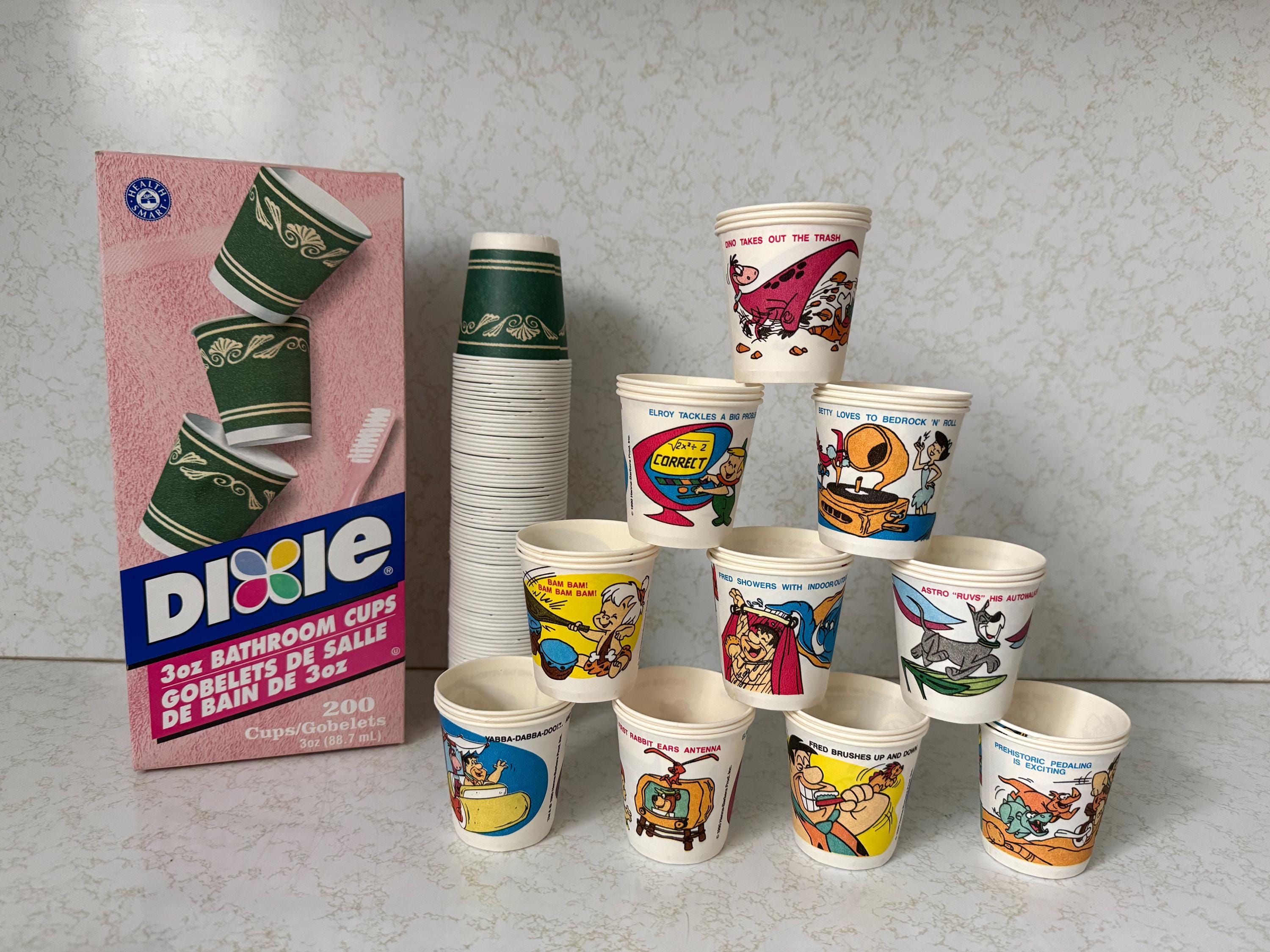 Cartoon Dixie Cups - Etsy
