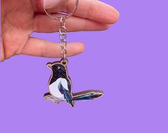 Little magpie keyring