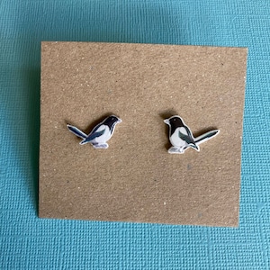 Boucles d&#39;oreilles pie