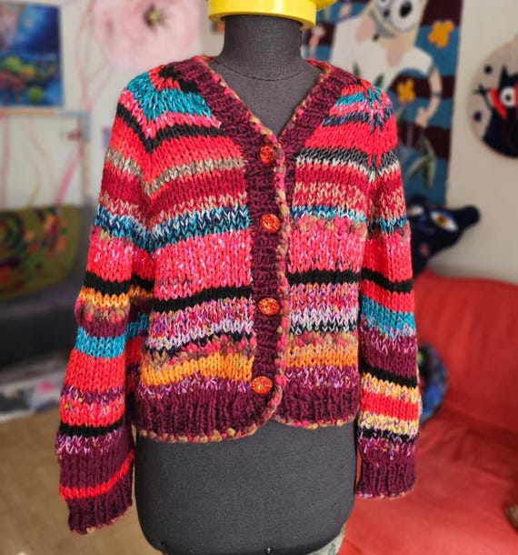 Berry Cardigan