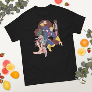 Hero Anime T-Shirt: Unisex Cotton Tee, Anime Lover Gift