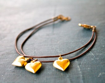 Heart Charm Bracelet
