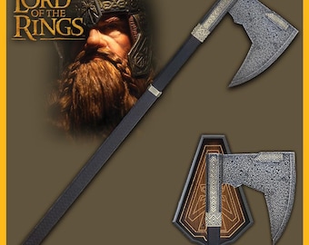 Gimli's Bearded Axe Replica: Lord of the Rings Officially Licensed Collectible