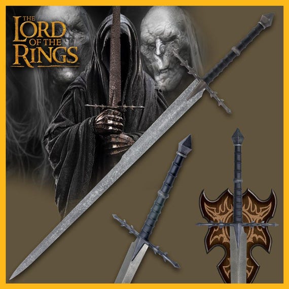 Ringwraith Sword Replica: Lord of the Rings Nazgul Licensed