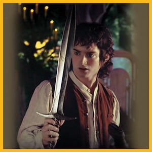 Lord of the Rings: Frodo's Sting Sword Scabbard Replica image 3
