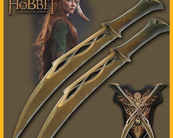 Tauriel Dagger Set Replica: The Hobbit Officially Licensed Elven Collectible