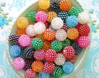 Berry Beads - Gumball Mix - 15mm - Set of 20