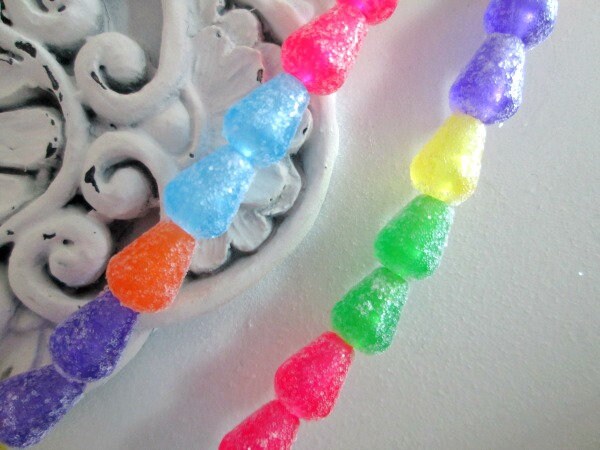 Miniature Sugary Gumdrop Garland