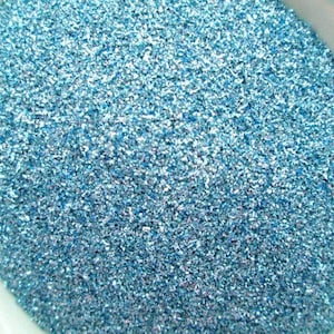 German Glass Glitter - Sky Blue - 90 Grit - 1 ounce