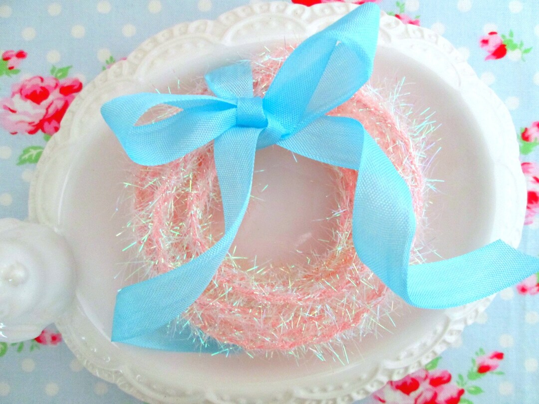 Light Pink Iridescent Tinsel Rope Garland - 1/4 Inch - 1 Yard - Etsy