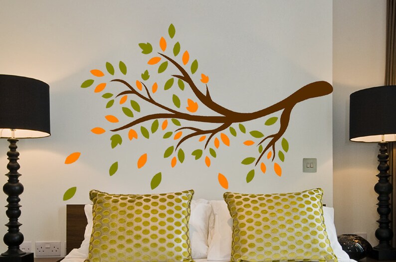 Tree Branch Vinyl Wall Decal Etsy