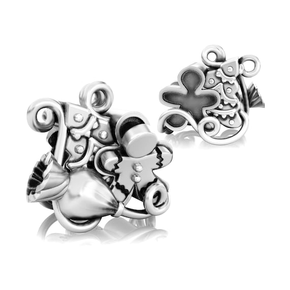 925 Sterling Silver Fits European Charm Bracelet Authentic Christmas Cookie Madness Bead