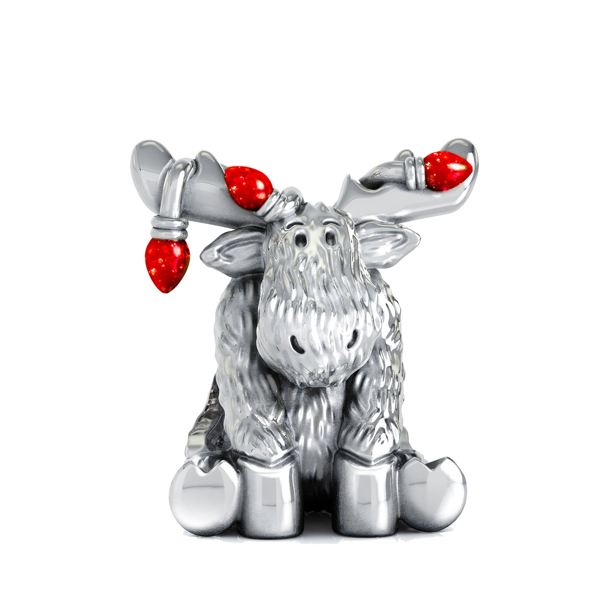 Moose Elk .925 Sterling Silver European Dangle Bead Charm Moose Elk .925 Sterling Silver European Dangle Bead Charm