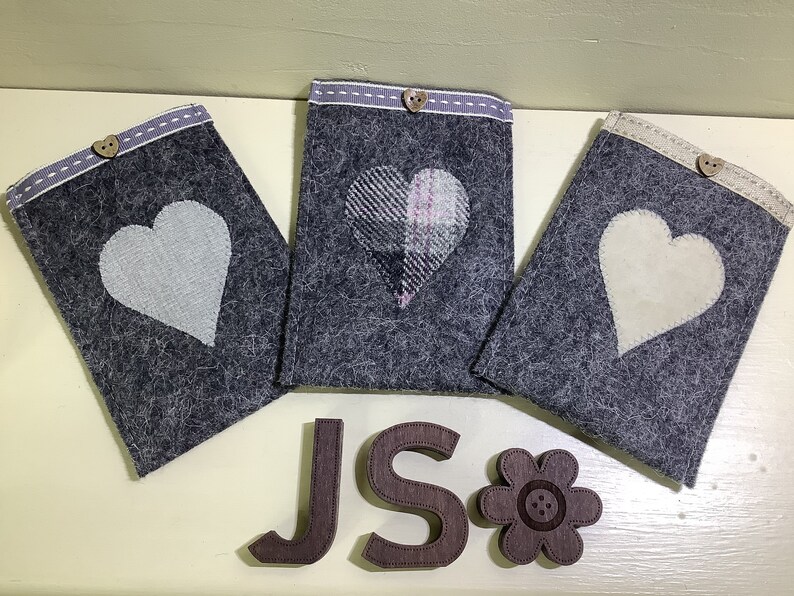 100/% wool Pocket tissue holder Mothers day gift