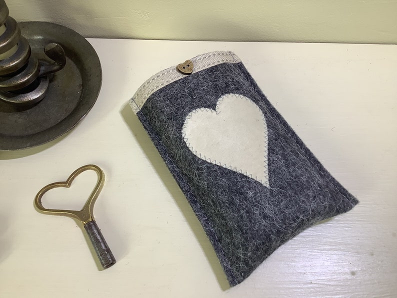 100/% wool Pocket tissue holder Mothers day gift