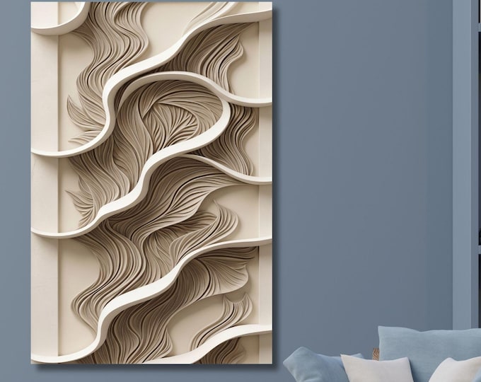 Long Narrow Canvas Wall Art Vertical Nature Print Tall Modern sun Tree or Mountain Wall Decor for Hallway,Entryway Small Space Styling Print