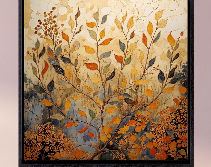 Gustav Klimt Inspired Landscapes canvas Plain Tree Canvas Henri Matisse Watercolor Lake Lights Matisse Incredible Symbolic Abstract Canvas
