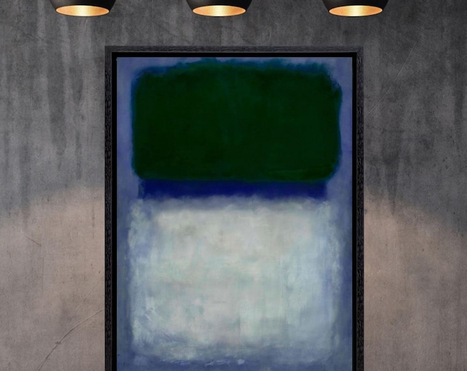 Rothko Canvas Wall Art Rothko Poster ,Museum Quality Abstract Mark Rothko Poster,Rothko Wall Art, Modern Exhibition Art ,Gift Wall Art decor