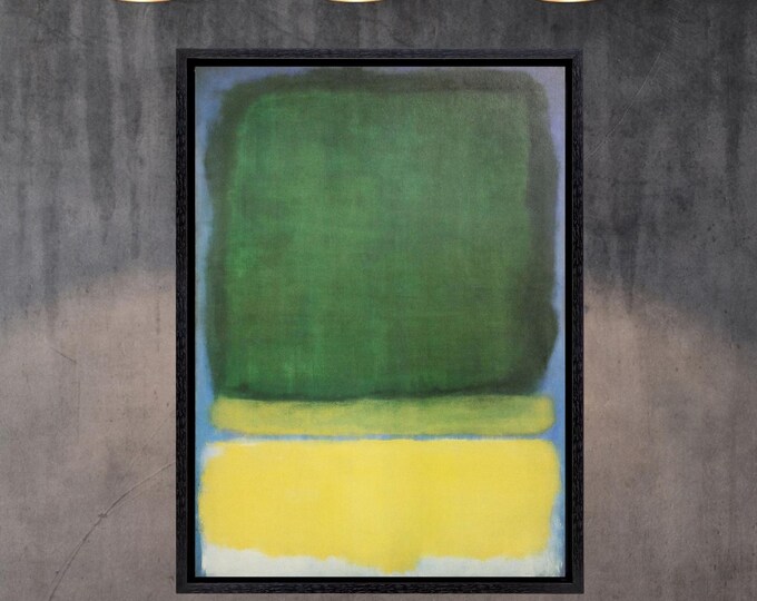 Rothko Canvas Wall Art Rothko Poster ,Museum Quality Abstract Mark Rothko Poster,Rothko Wall Art, Modern Exhibition Art ,Gift Wall Art decor