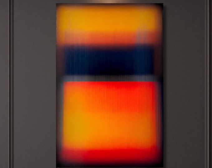 Rothko Canvas Wall Art Rothko Poster ,Museum Quality Abstract Mark Rothko Poster,Rothko Wall Art, Modern Rothko Exhibition Art ,Rothko Gift