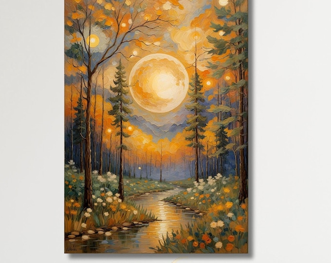 Gustav Klimt Canvas Wall Art Klimt Print, Klimt Canvas Poster, Gustav Klimt Poster, Klimt Exhibition Painting, Flower Garden Flower Market