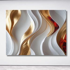 Abstract Canvas wall art, Luxury Art, Abstract Decor, Oversize Canvas, Contemporary Art Marble Canvas Black Gold Marble Decor Wall art gift