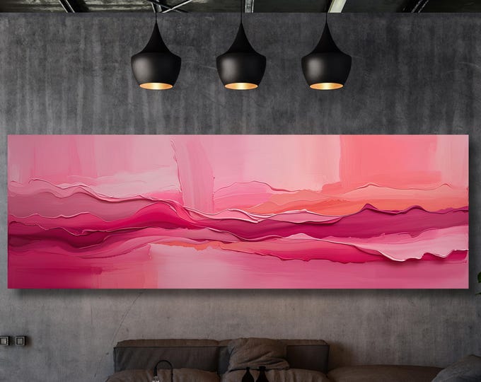 Panoramic Mark Rothko Style Canvas Art Famous Art,Large Wall Art,Vintage Art,Rothko Art,Gift Rothko  Wall Art Prints, Rothko Exhibition art