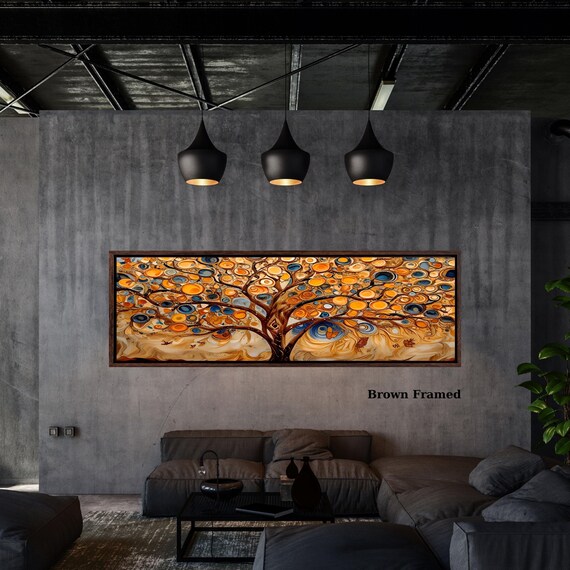 Tree Of Life Canvas Wall Art Elegant Natural Wall Art Great Design Solution for Echo Tree Print stump, Tree  Canvas art Texture print