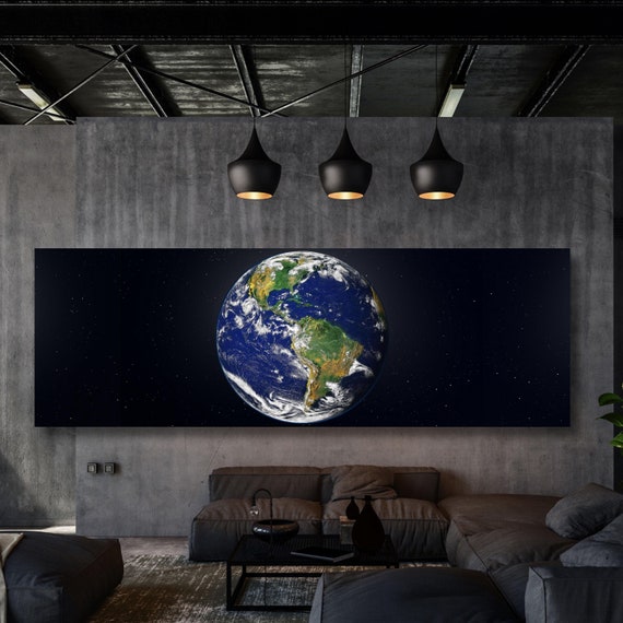 Panoramic James Webb Carina Nebula Canvas Wall Art NASA images World poster  Image Space Canvas Deep Field Images Space Gift Space Canvas