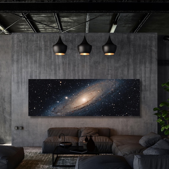 Panoramic Carina Nebula NASA Deep Field Canvas Wall Art Cosmic Cliffs NASA Canvas art NASA poster, James Webb Space Telescope First Images